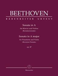 Sonata, Op. 47 (Kreutzer Sonata) Violin and Piano cover